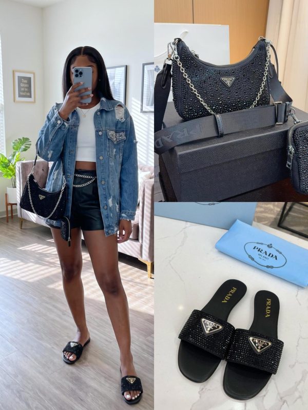 Prada Shoes & Bag Set