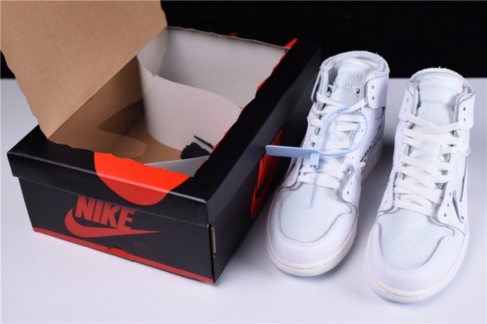 Off-White Air Jordan 1 Retro High White AQ0818-100 - Image 41
