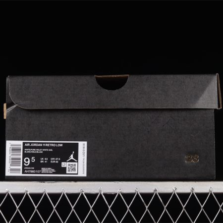 Air Jordan AJ11 Low SE "Yellow Snakeskin" AH7860-107 - Image 8