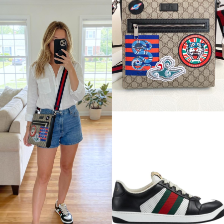 Gucci Shoes & Bag Set