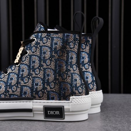 Dior B23 OBLIQUE HIGH TOP Shoes T00853H064 - Image 9