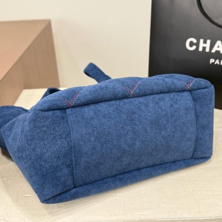 Chanel Denim Tote Bag - Image 6