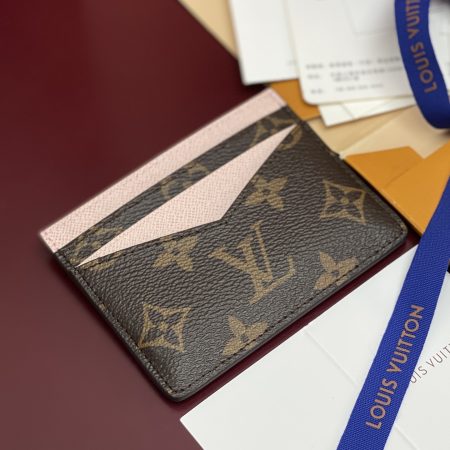 LV Triple Card Holder Monogram - Image 3