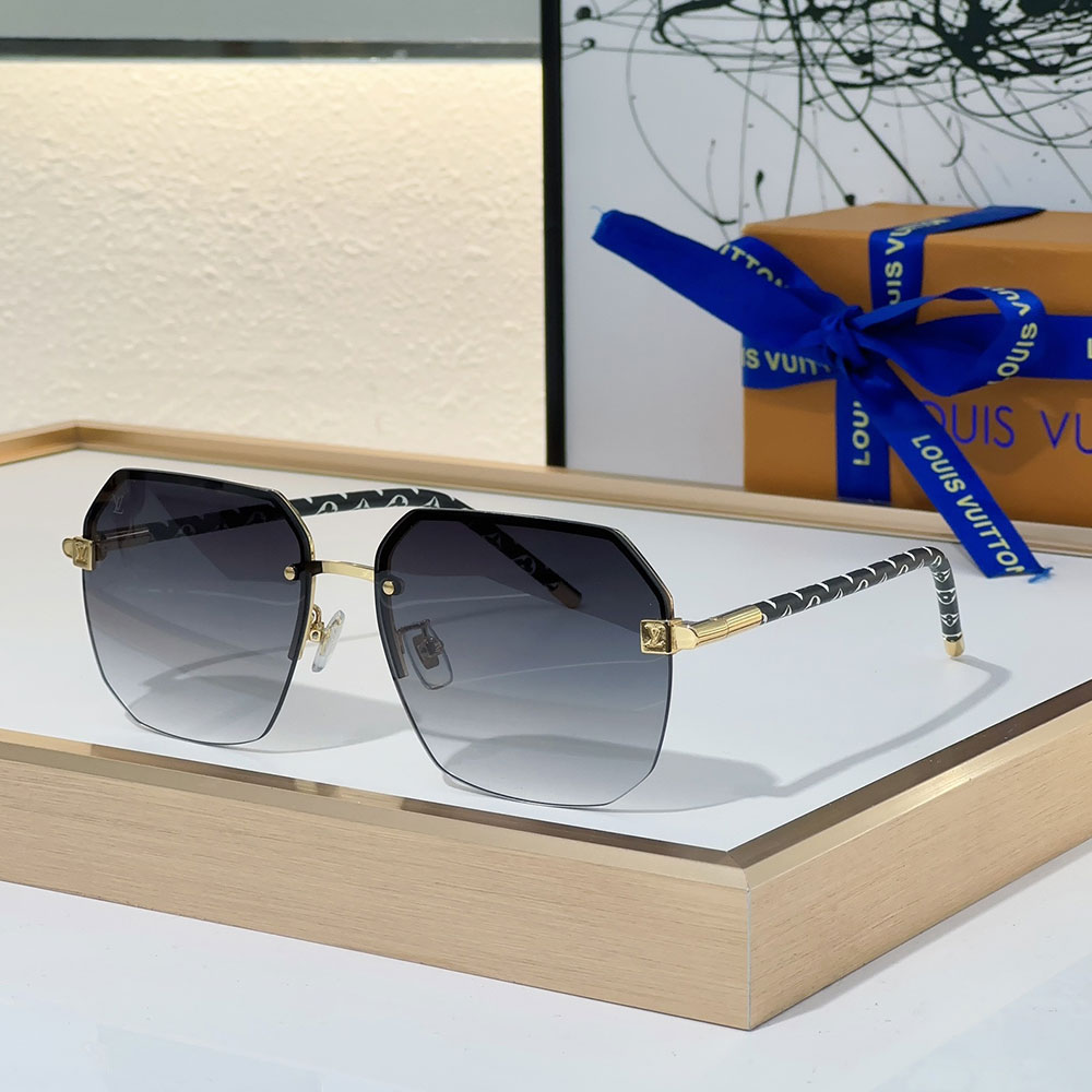 LV Clockwise Canvas sunglasses Top quality - Image 1