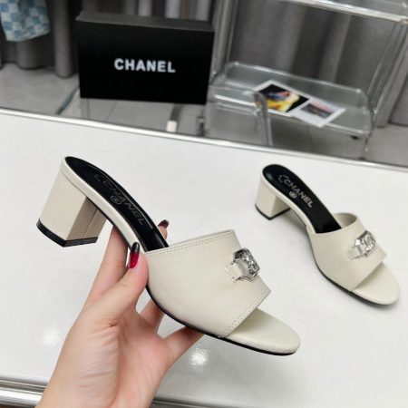 Chanel Flat Open-toed Flip-flops With Thick Heels Slide Sandal - Image 5