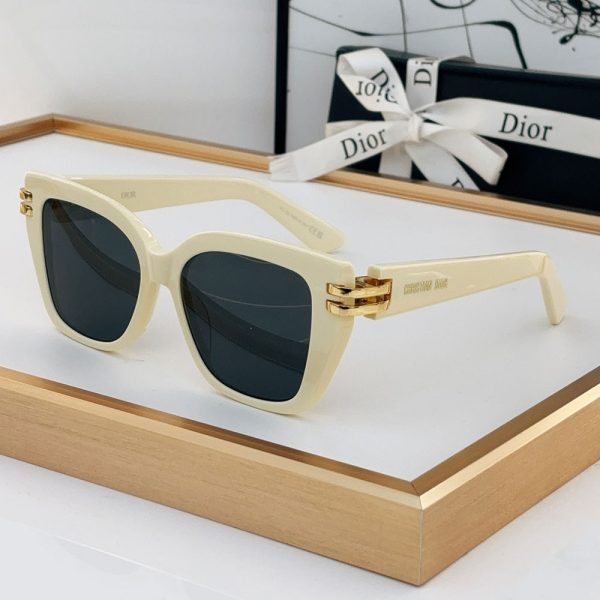 Dior Acetate Fibre Lrregular Lens sunglasses Top quality