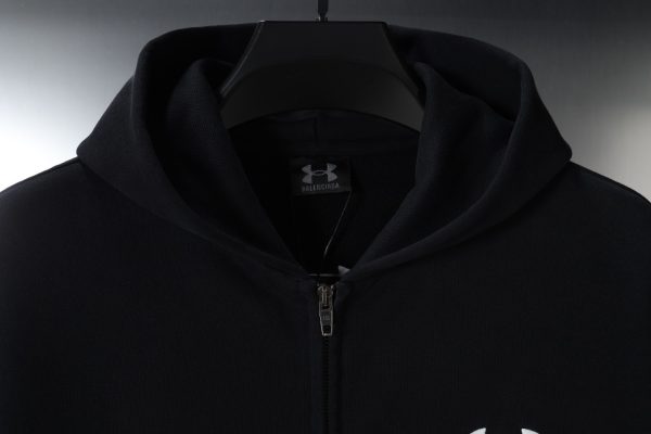 Balenciaga x UA Zip Up Hoodie