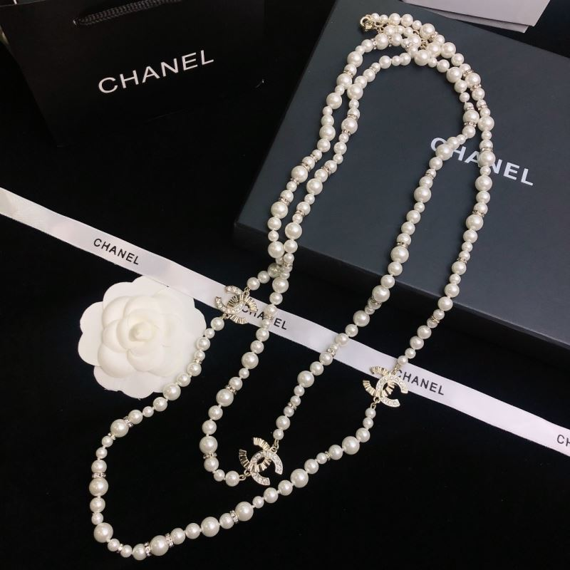 Chanel Pearl Necklace - Image 1