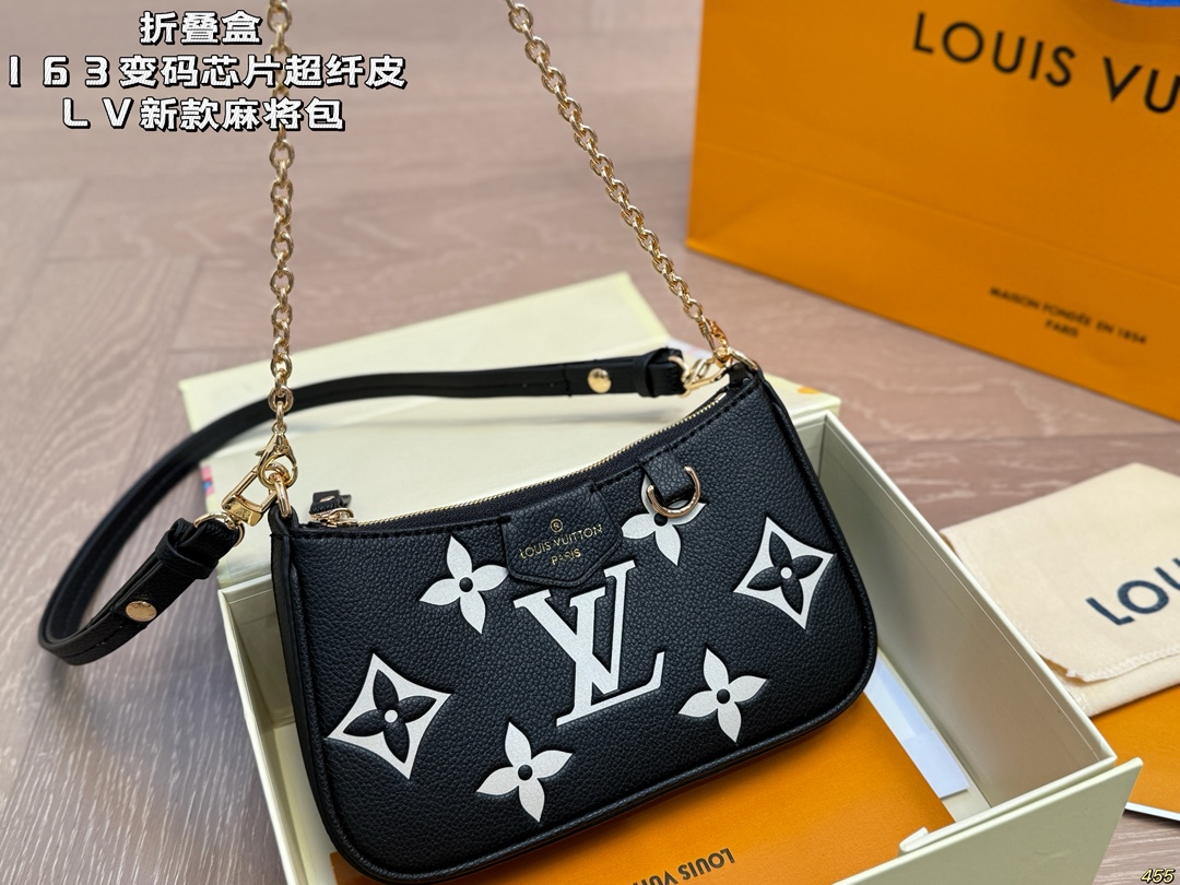 Louis Vuitton Easy Pouch On Strap Monogram Empreinte Bag - Image 8