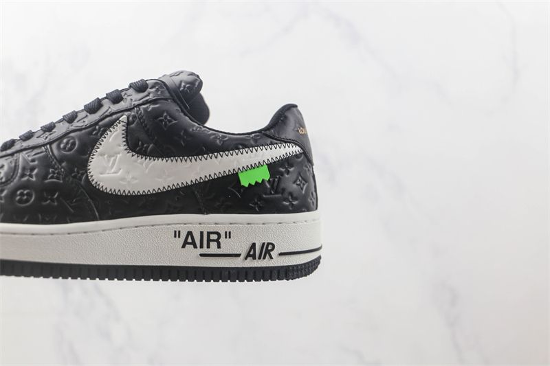 LV x Nike Air Force 1'07 LV8 Low Black/white/LV Monogram - Image 5