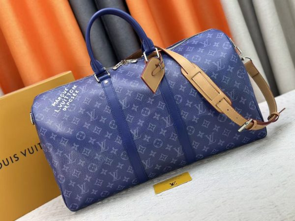 LV Keepall Bandoulière 50 Travel Bag