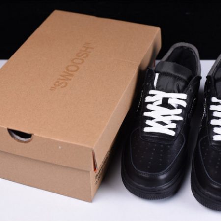 OFF-WHITE x Nike Air Force 1 07 Low Black AV5210-001 - Image 9