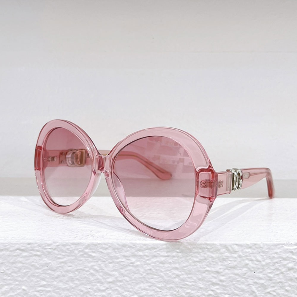 DOLCE & GABBAN DG Mirror leg Hollowed out Logo Sunglasses Top quality - Image 4