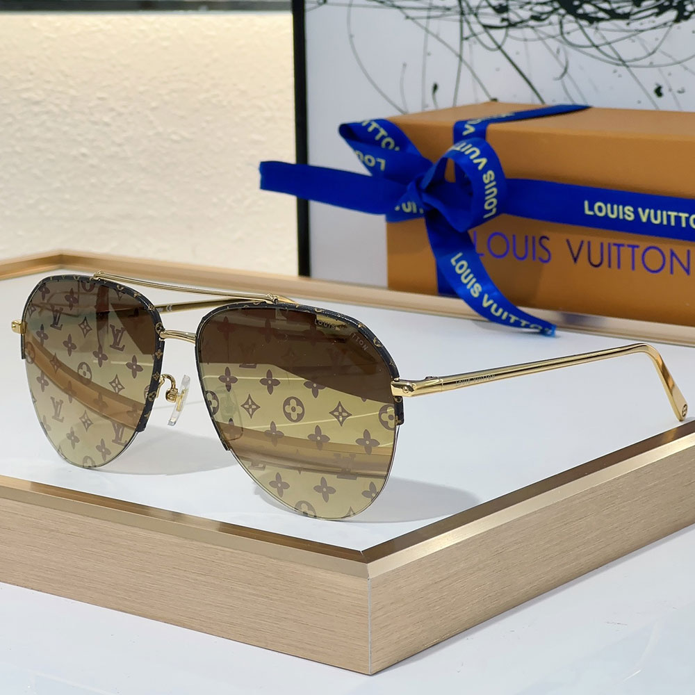 LV Frame Logo sunglasses Top quality - Image 6