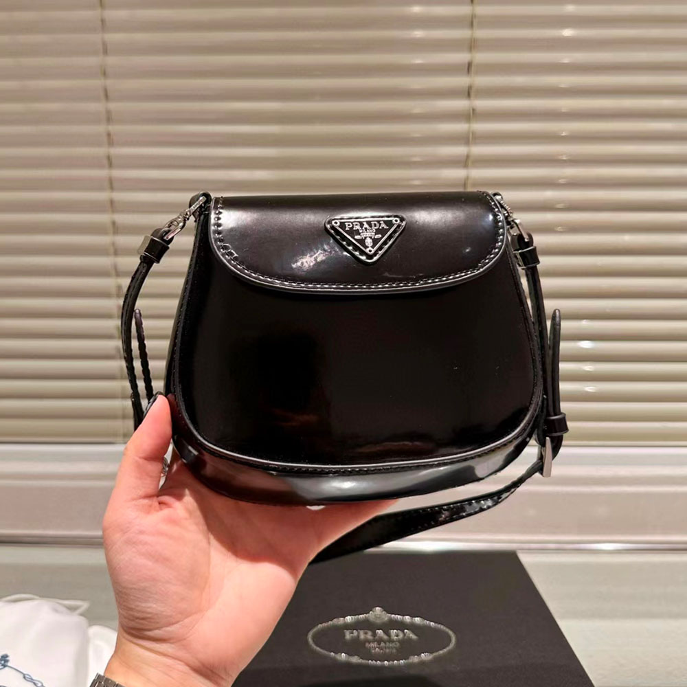 Prada Cleo Shiny leather shoulder bag - Image 5