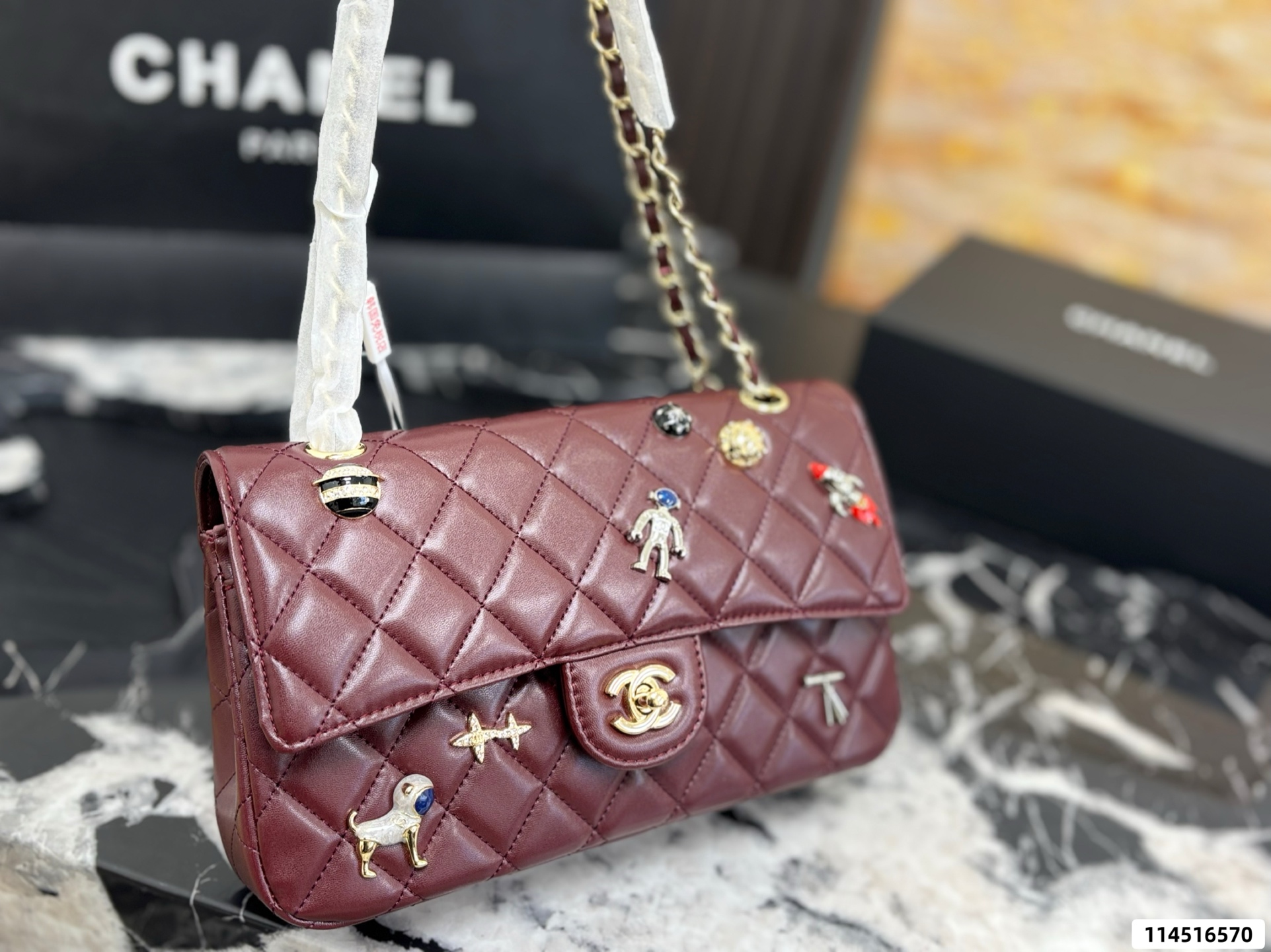 Chanel CF 25 Chain Bag - Image 5