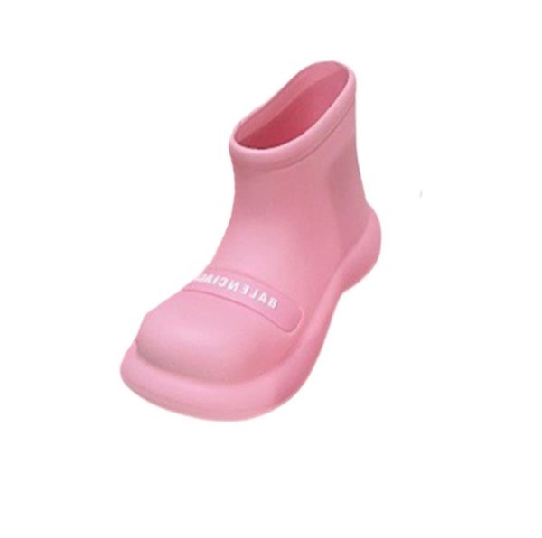 Balenciaga round Toe Rain Boots Slide Sandal