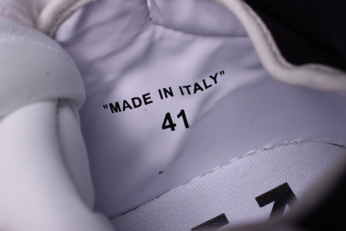 Off-White 3.0 Low Sneaker (Black & White) OMIA065S188000161001 - Image 5