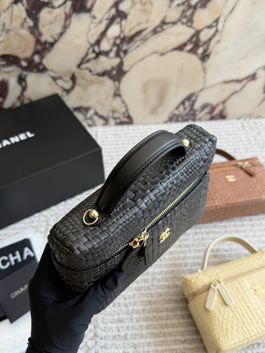 Chanel Classic Vanity With Chain Bag - Image 3