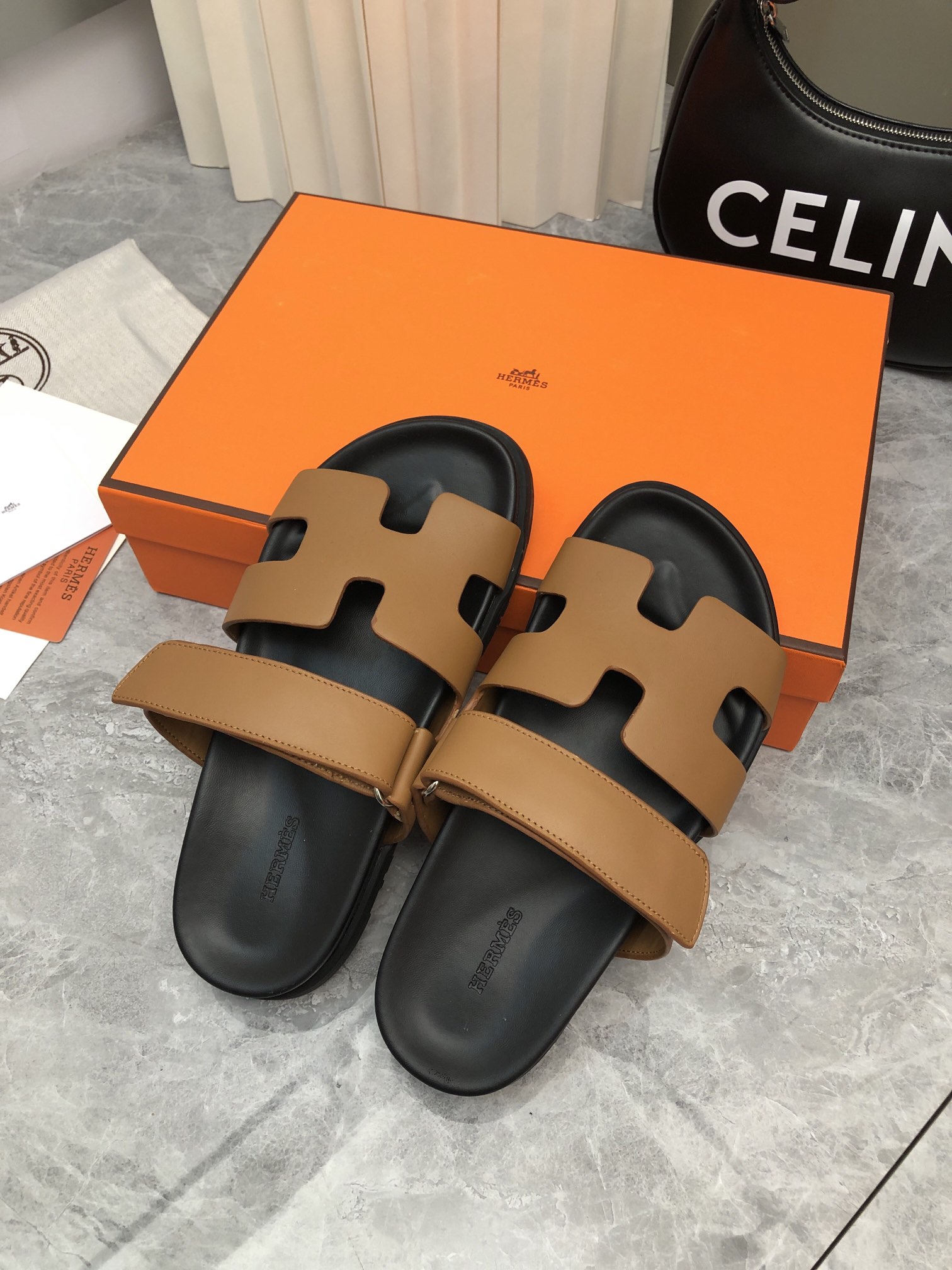 Hermes Chypre Sandals - Image 9