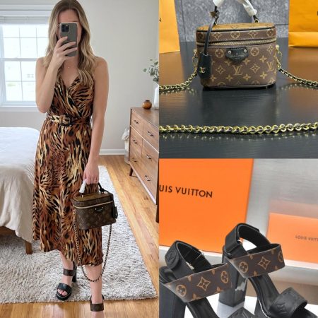 LV Shoes & Bag Set