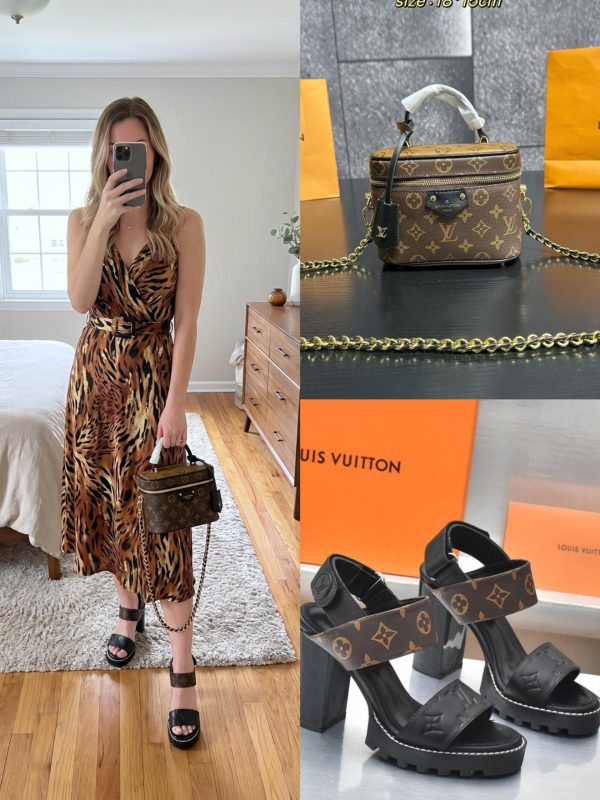 LV Shoes & Bag Set