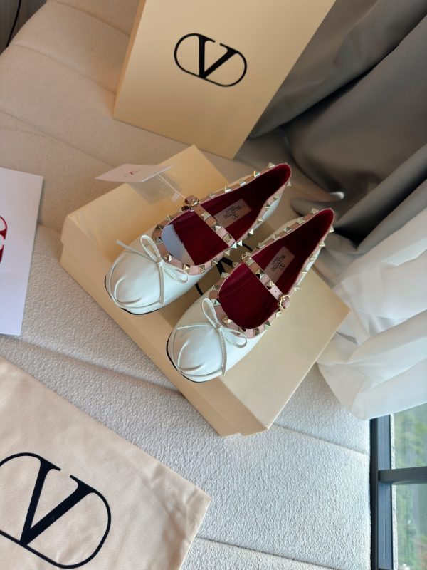 Valentino studded ballet flats