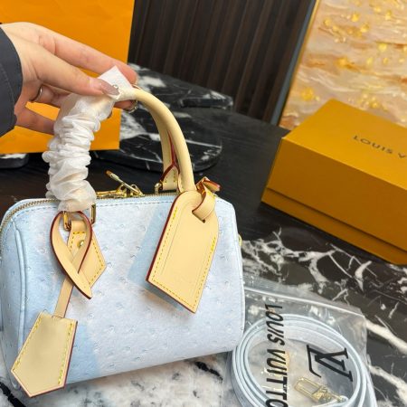 LV Pillow Speedy Handbag in Cherry Blossom Pink - Image 3