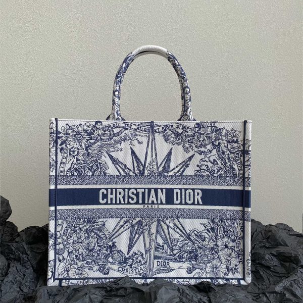 DIOR Book Tote Starlight&Star Tote Bags