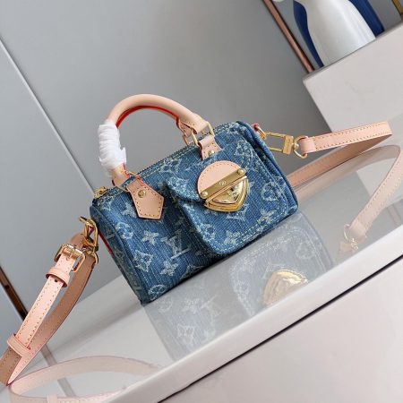 LV Nano Speedy Hand Crossbody Bag - Image 2