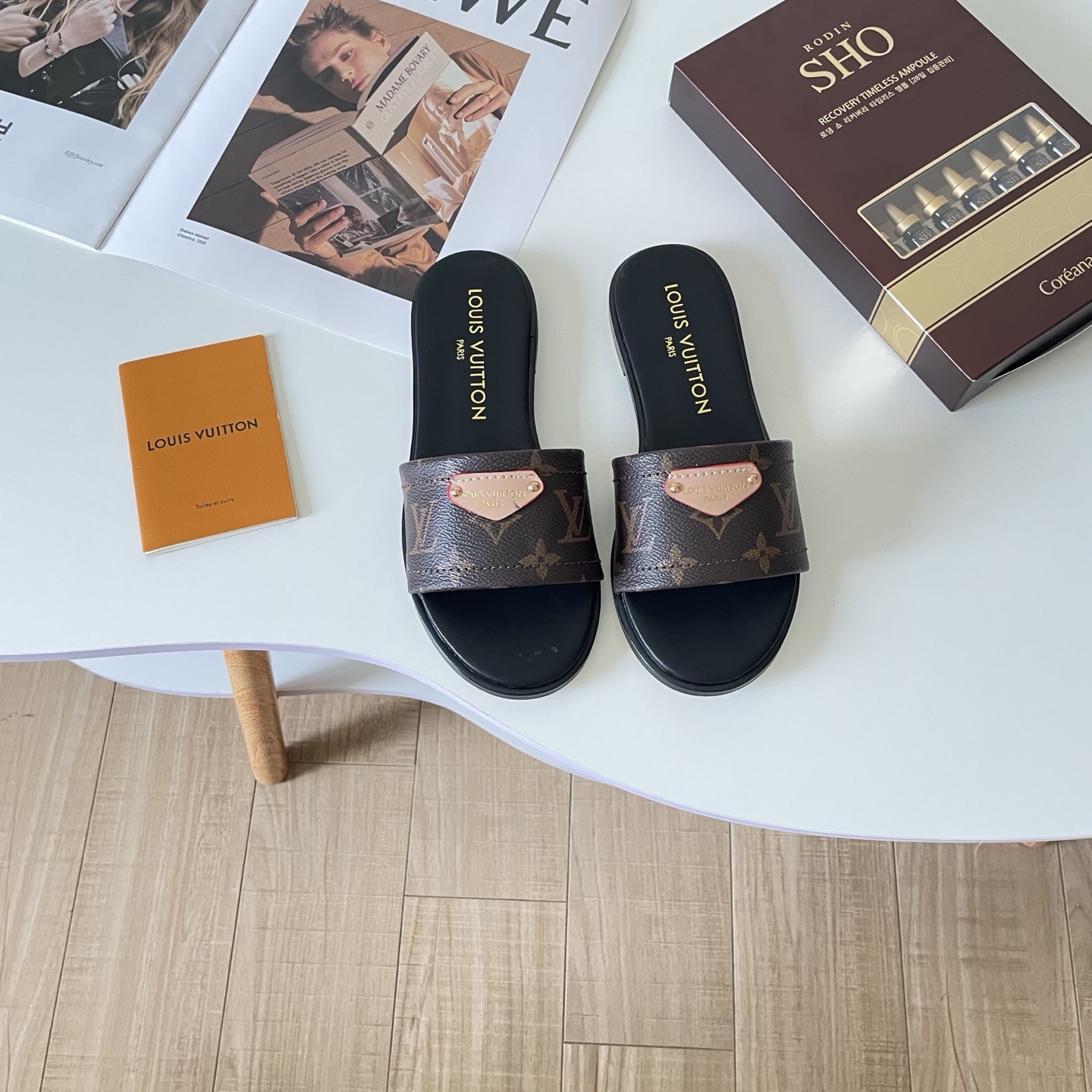 LV  Takashi Murakami Slippers - Image 4
