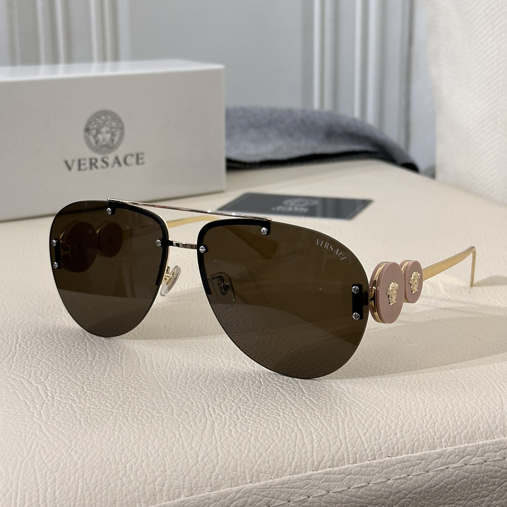 Versace  Rimless Sunglasses Top Quality - Image 6