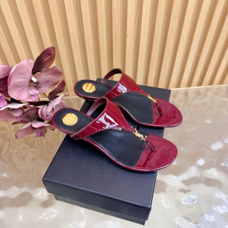 YSL Soft Thong Sandals - Image 3