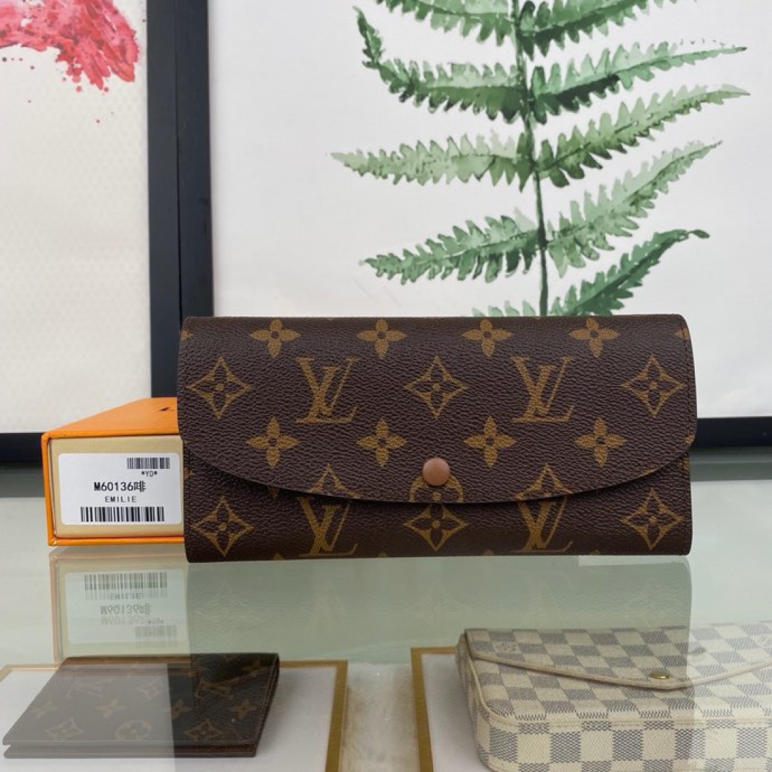 LV Emilie Snap On Wallet M61447 - Image 7