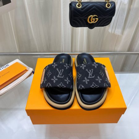 LV Pillow Comfortable Slide Sandals - Image 3