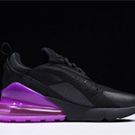 Nike womens Air Max 270 black purple AH6789 016 - Image 11