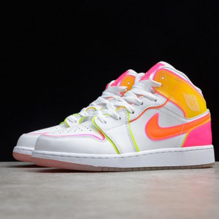 Air Jordan 1 Mid SE GS Edge Glow CV4611-100 - Image 11