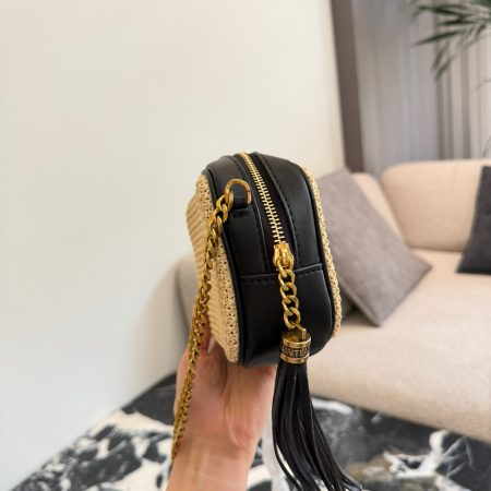 Saint Laurent Raffia Lou Camera Bag - Image 5