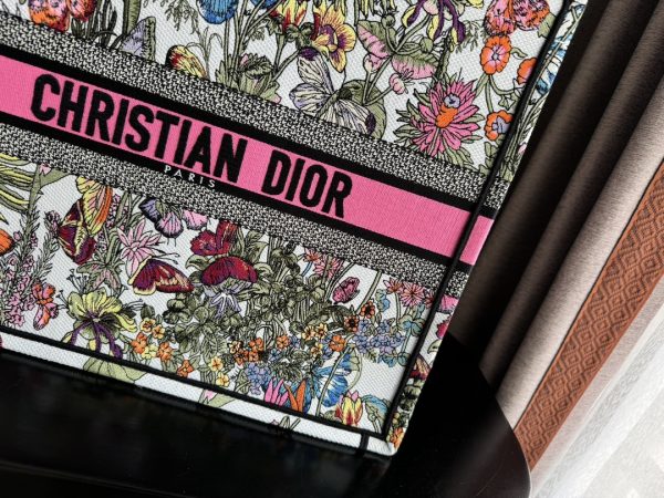 Dior Book Tote Bag Butterflies