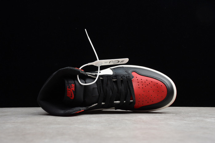 Air Jordan 1 Retro High OG Bred Toe 555088-610 - Image 4