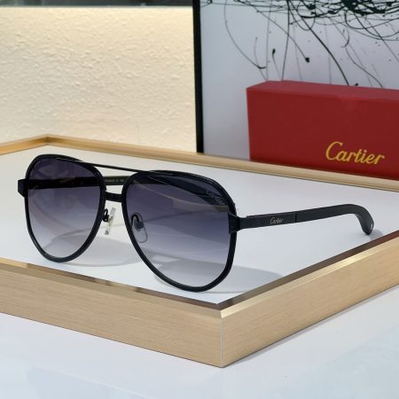 Cartier Aviator Metal Sunglasses Top quality - Image 7