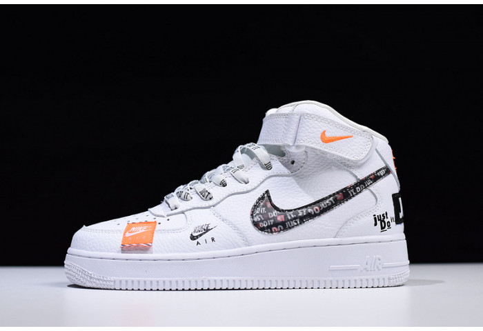 Nike Air Force 1 Mid Just Do It BQ6474-100 - Image 1