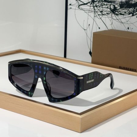 Buberry Framed Printed Cat-eye Sunglasses Top quality - Image 2