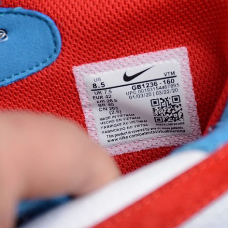 Nike Air Force 1 07 Mid Doraemon White Blue Red Yellow GB1236-160 - Image 3