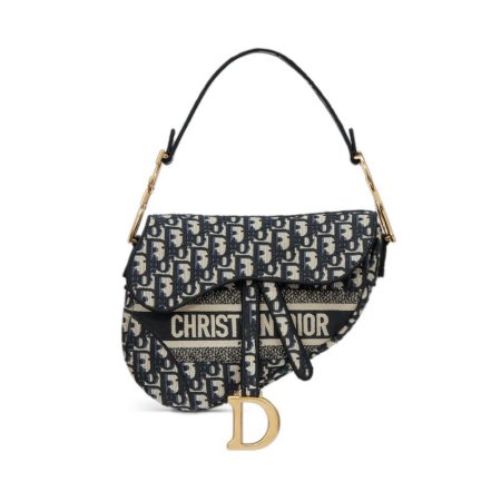 Dior Saddle Bag With Strap - Image 4