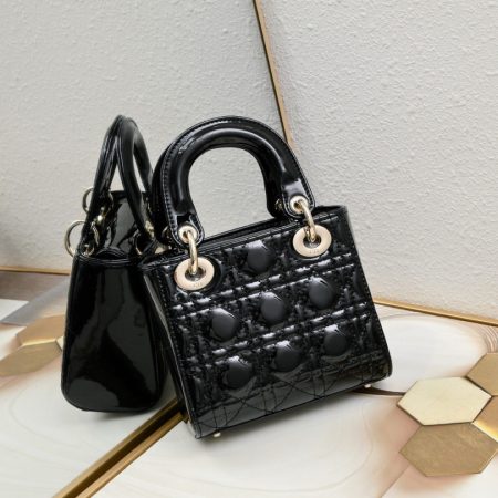 Dior Mini Lady Bag - Lacquered - Image 4