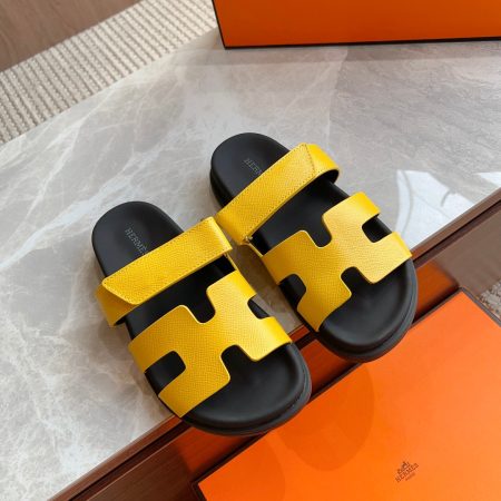 Hermes Chypre Slide Sandals - Image 10