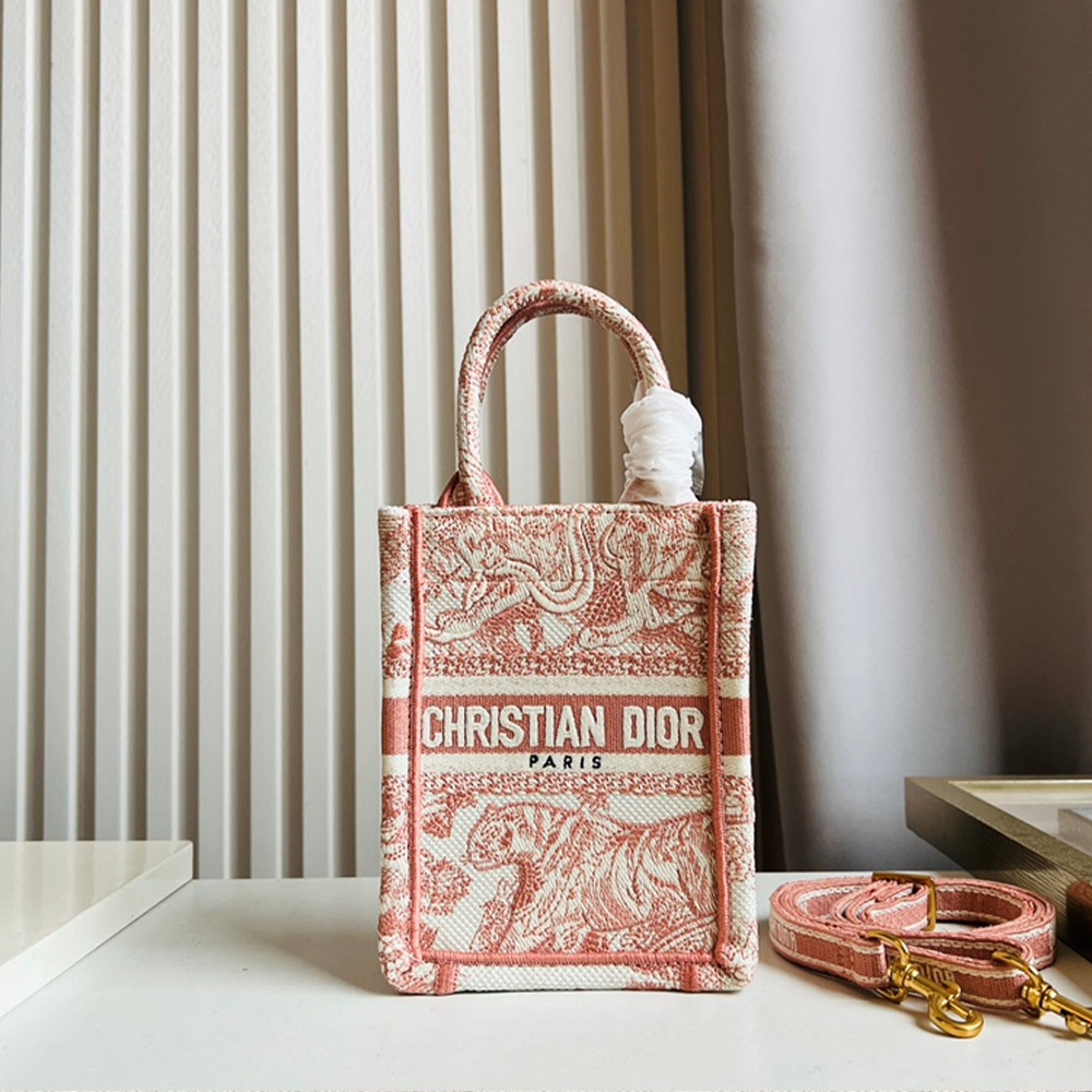 DIOR Book Tote Canva Shandbag - Image 8