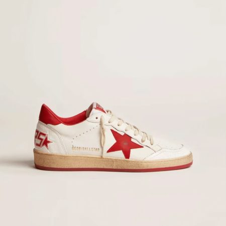 Golden Goose Ball Star Leather round-soled platform sneakers - Image 9
