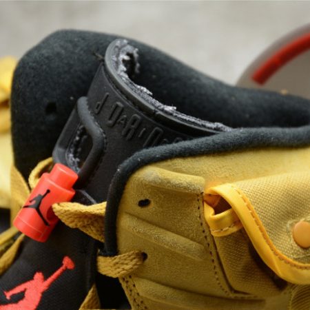 Travis Scott Air Jordan 6 yellow Cactus Jack CN1084-300 - Image 8
